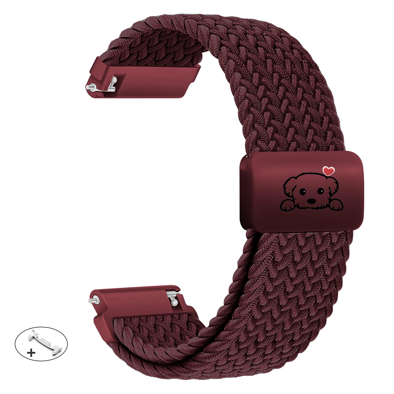 Magnetic Braided strap for Samsung galaxy watch 8 strap 40mm 44mm Accessories Cute Dog Bracelet correa galaxy watch8 8 Classic galaxy8 classic 46mm вина червоного кольору
Magnetic Braided strap for Samsung galaxy watch 8 strap 40mm 44mm Accessories Cute Dog Bracelet correa galaxy watch8 8 Classic galaxy8 classic 46mm вина червоного кольору