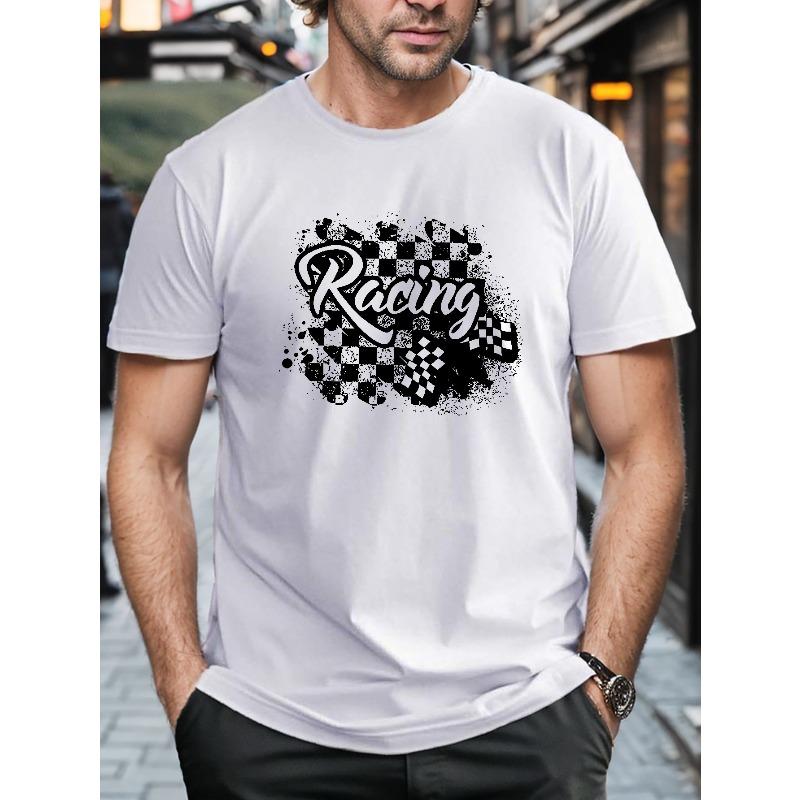 European sizes Plus Size Men s Racing Graphic Print T-shirt, Casual Short Sleeve Crew Neck Tee, Men s Clothing For Outdoor, Men s Clothing 2XL белый
European sizes Plus Size Men s Racing Graphic Print T-shirt, Casual Short Sleeve Crew Neck Tee, Men s Clothing For Outdoor, Men s Clothing 2XL белый
