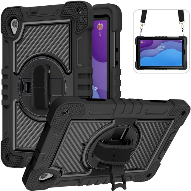 360 Rotating Case For Lenovo Tab M10 HD Gen2 TB-X306 10.1 inch Kids Kickstand Cover Shockproof With Hand Shoulder Straps Funda M10 HD Gen2 TB-X306F чорний
360 Rotating Case For Lenovo Tab M10 HD Gen2 TB-X306 10.1 inch Kids Kickstand Cover Shockproof With Hand Shoulder Straps Funda M10 HD Gen2 TB-X306F чорний