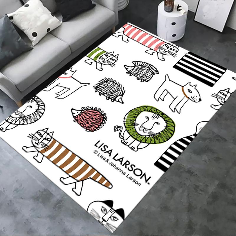 2025 New Lisa Larson Carpet Rug for Living Room Bedroom Home Sofa Decoration,Kids play Non-slip Floor Mat 67 40x60cm( 15x23in )
2025 New Lisa Larson Carpet Rug for Living Room Bedroom Home Sofa Decoration,Kids play Non-slip Floor Mat 67 40x60cm( 15x23in )