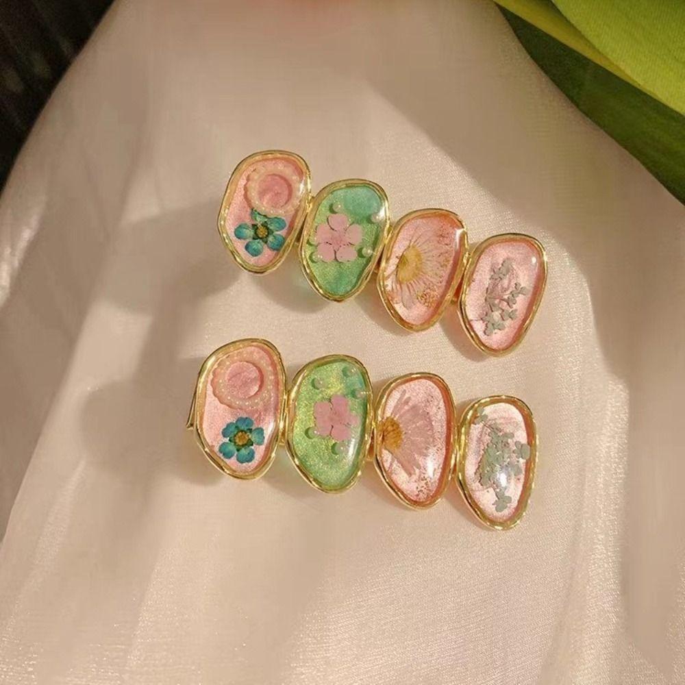 Sweet Style Colorful Hairpin Mini Flower Duckbill Clip Delicate Roundness Barrettes Hair Fixation Style C
Sweet Style Colorful Hairpin Mini Flower Duckbill Clip Delicate Roundness Barrettes Hair Fixation Style C