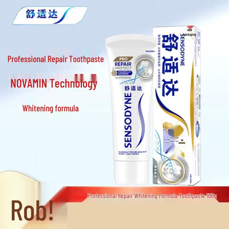 Sensodyne Professional Repair Whitening Toothpaste
Sensodyne Professional Repair Whitening Toothpaste