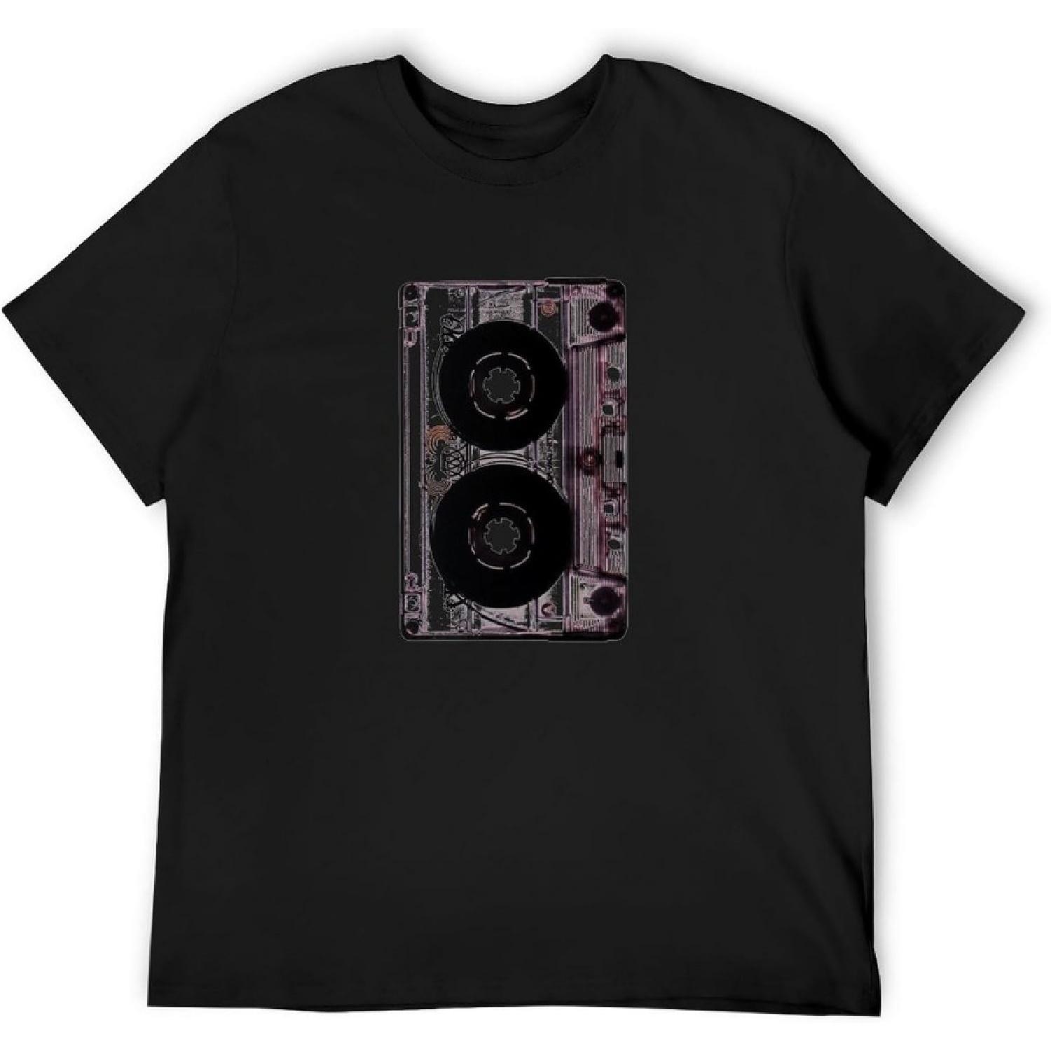 HAOTO Vintage Cassette Tape Poster Ideal Gift Present Cool Short Sleeve Unisex Mens T Shirt Black XXXXXL чорний
HAOTO Vintage Cassette Tape Poster Ideal Gift Present Cool Short Sleeve Unisex Mens T Shirt Black XXXXXL чорний