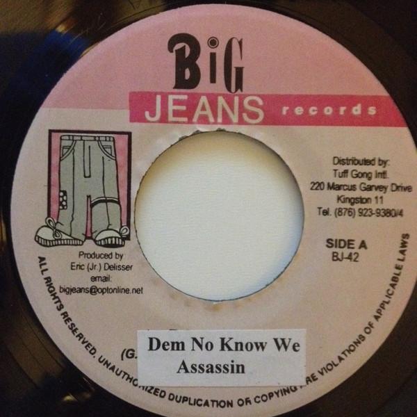 7inch Record ASSASSIN / GHOST / GENERAL B - Dem No Know We / Shame BJ45 Big Jeans Recor 2003 Jamaica Reggae, Ska & Dub Used
7inch Record ASSASSIN / GHOST / GENERAL B - Dem No Know We / Shame BJ45 Big Jeans Recor 2003 Jamaica Reggae, Ska & Dub Used