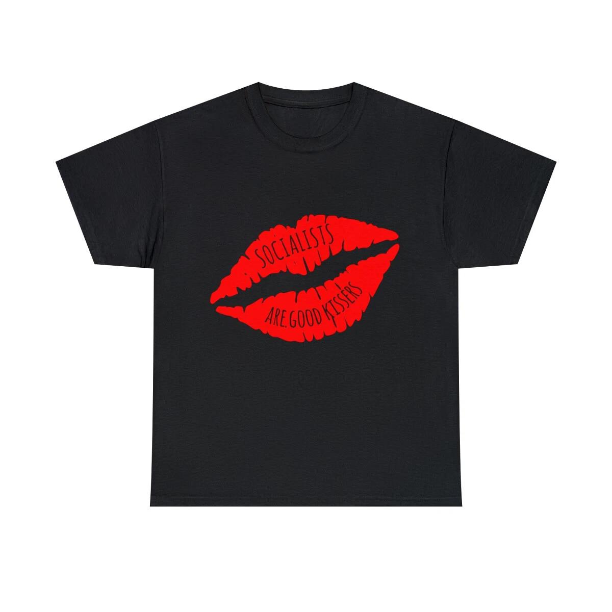 Socialists Are Good Kissers Graphic Tee Shirt, S-5XL 3XL
Socialists Are Good Kissers Graphic Tee Shirt, S-5XL 3XL