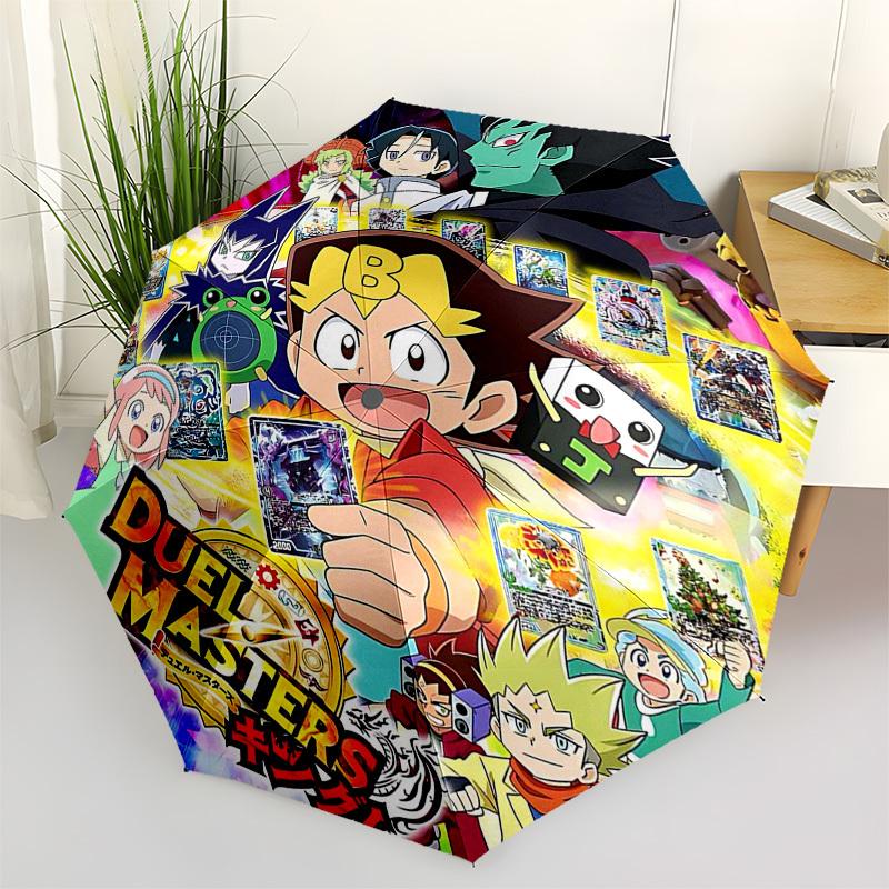 1pc Duel Masters Kingdom Outdoor Umbrella - Automatic Opening/Closing, Portable 3-Fold Design, 8-Rib Iron Frame, Perfect Gift for Fans, Travelers
1pc Duel Masters Kingdom Outdoor Umbrella - Automatic Opening/Closing, Portable 3-Fold Design, 8-Rib Iron Frame, Perfect Gift for Fans, Travelers