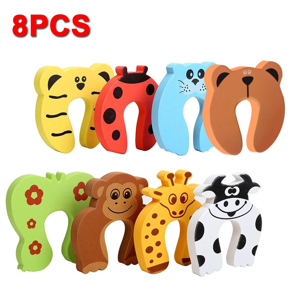 8Pcs Finger Pinch Guard Door Stopper EVA C Shape Protection Baby Safety Foam Door Clamp Child or Pet From Getting Locked In Room
8Pcs Finger Pinch Guard Door Stopper EVA C Shape Protection Baby Safety Foam Door Clamp Child or Pet From Getting Locked In Room