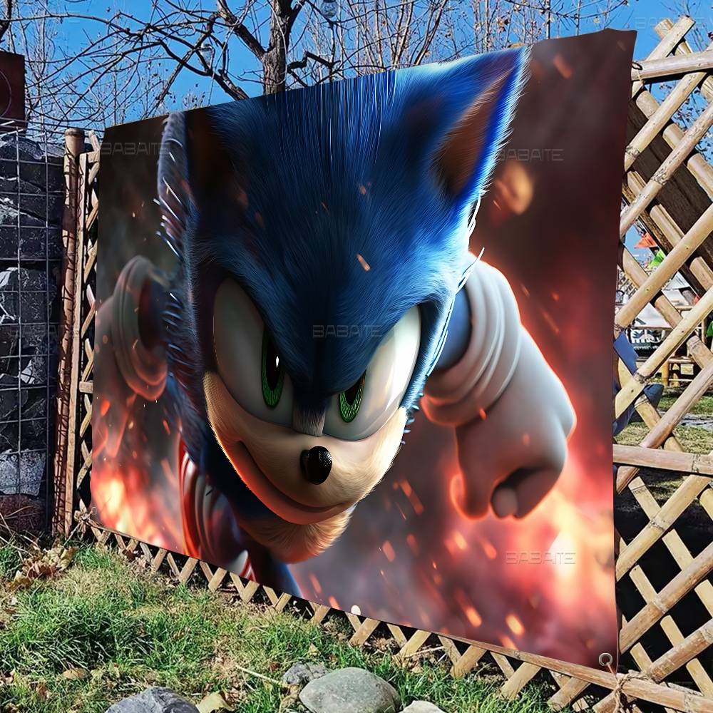 Classic Movie S-sonicS Anime Game Cartoon Flag Art Science Fiction Room Home Decor Wall Hanging Home Decor Banner W30*H60(CM)
Classic Movie S-sonicS Anime Game Cartoon Flag Art Science Fiction Room Home Decor Wall Hanging Home Decor Banner W30*H60(CM)