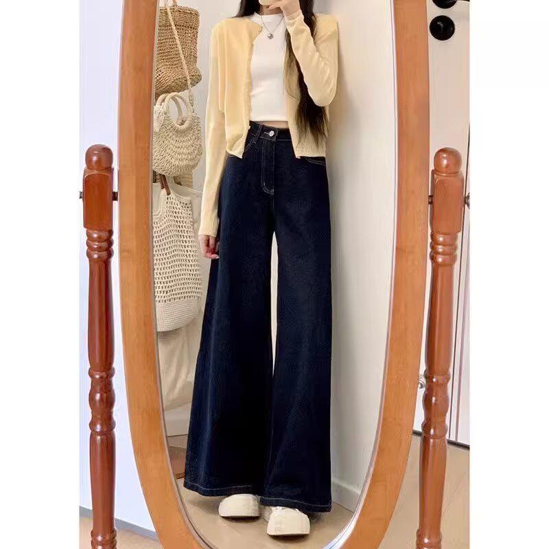 Women s Plus Size High Waist Retro Dark Blue Jeans - Slimming Wide Leg, Straight Leg, 2024 Style L темно-синий
Women s Plus Size High Waist Retro Dark Blue Jeans - Slimming Wide Leg, Straight Leg, 2024 Style L темно-синий