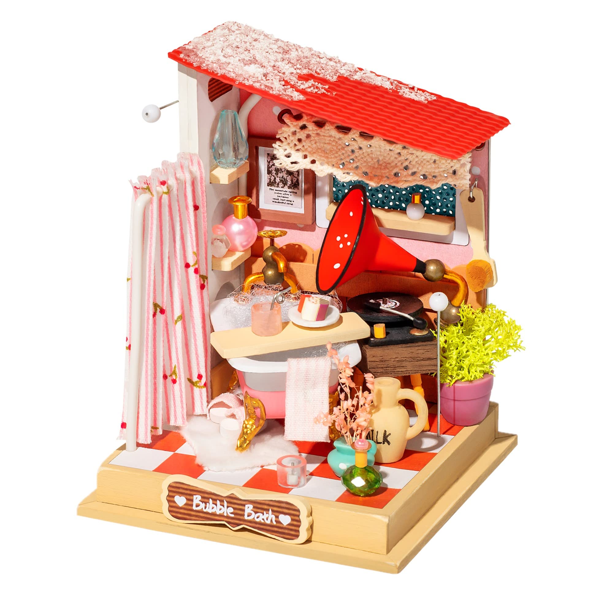 DIY Miniature House Dollhouse Sweet Home Series with Japanese Instructions Tsukurundesu® (Mini Bathroom)
DIY Miniature House Dollhouse Sweet Home Series with Japanese Instructions Tsukurundesu® (Mini Bathroom)