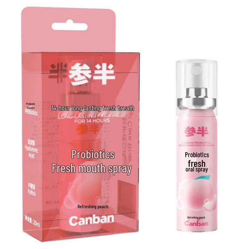 Canban Probiotic Peach Oral Spray
Canban Probiotic Peach Oral Spray
