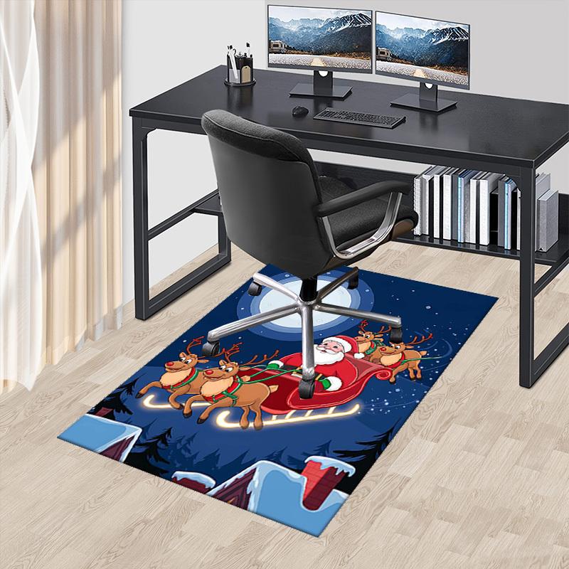 Christmas Santa Claus Reindeer Chair Mat - Anime Cartoon Design, Non-Slip Carpet for Office, Home Decor, Living Room, Bedroom, Game Room & Dormitory.R 60cm by 90cm
Christmas Santa Claus Reindeer Chair Mat - Anime Cartoon Design, Non-Slip Carpet for Office, Home Decor, Living Room, Bedroom, Game Room & Dormitory.R 60cm by 90cm