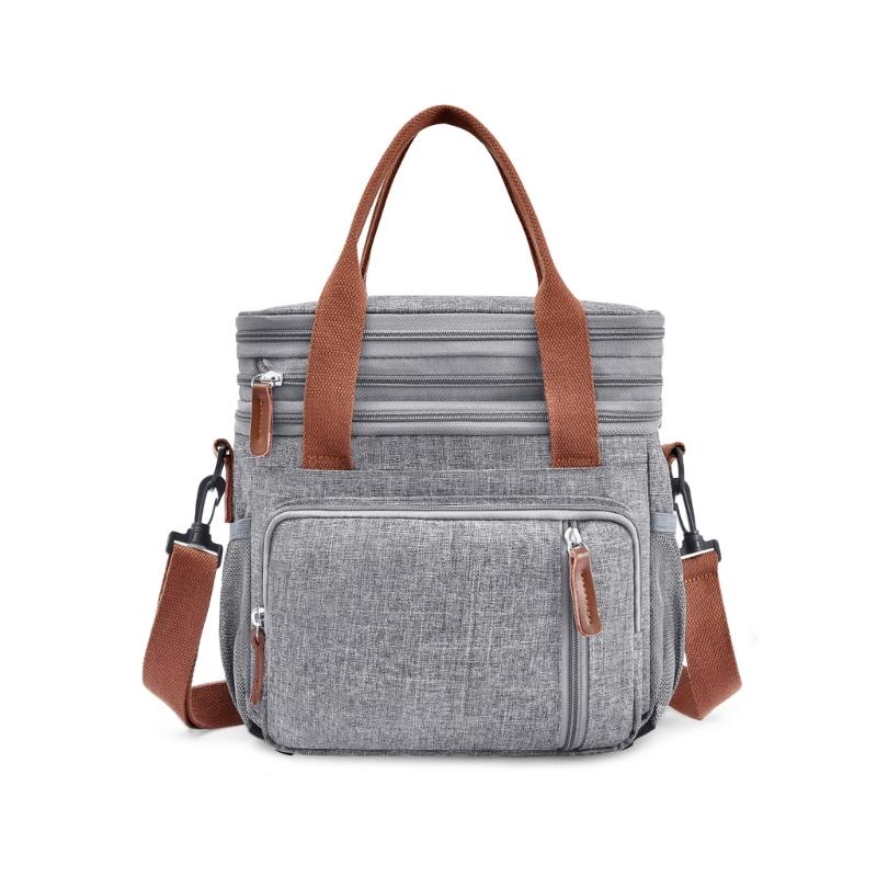 Insulated Outdoor Coolers Bag With Reinforced Oxford Materials Double Layer EVA Cold Retention Technology Large Capacity Picnics Essential сірий колір
Insulated Outdoor Coolers Bag With Reinforced Oxford Materials Double Layer EVA Cold Retention Technology Large Capacity Picnics Essential сірий колір
