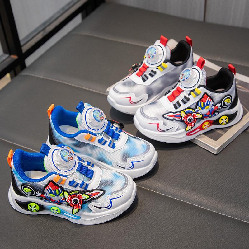 New Kids Shoes Breathable Mesh Boys Girls Ultraman Sneakers Magic Buckle Non-slip Children Casual Lightweight Running Shoes 26 синий
New Kids Shoes Breathable Mesh Boys Girls Ultraman Sneakers Magic Buckle Non-slip Children Casual Lightweight Running Shoes 26 синий
