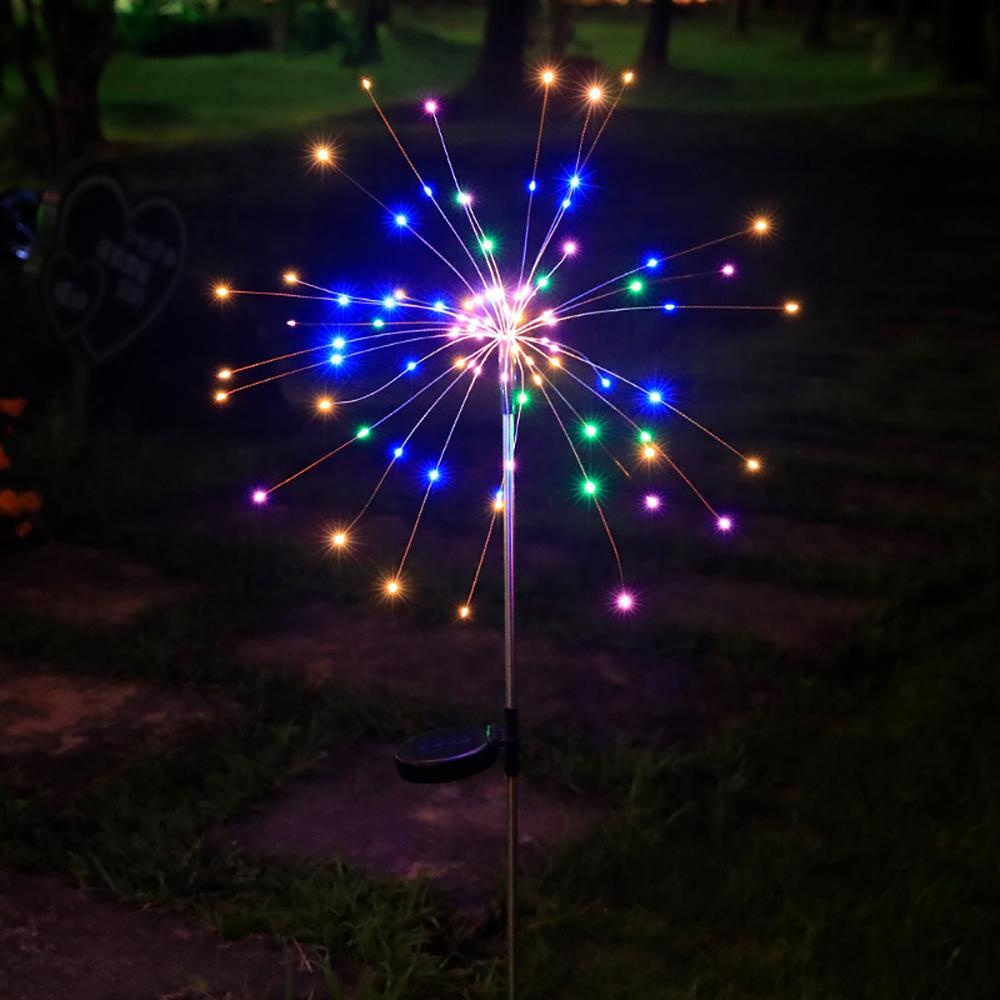 Solar Fireworks Lights ,Outdoor Waterproof Solar Garden Lights ,8 Lighting Modes Solar Lamp for Christmas Wedding Yard Decor 90LED-8 Modes
Solar Fireworks Lights ,Outdoor Waterproof Solar Garden Lights ,8 Lighting Modes Solar Lamp for Christmas Wedding Yard Decor 90LED-8 Modes