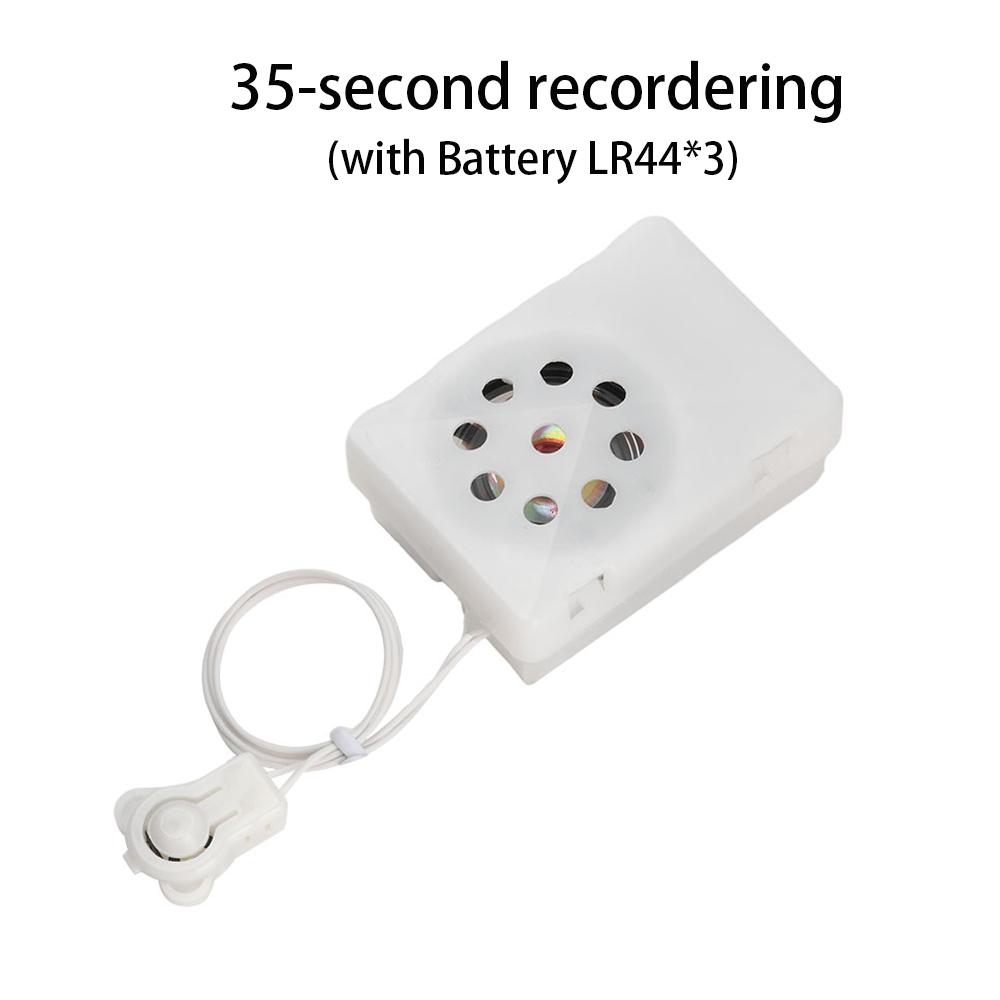 35s/40s/5min Plush Toy Voice Message Recorder Voice Box Sound Module Plush Toy Voice Message Recorder Device Clear Voice Recorde
35s/40s/5min Plush Toy Voice Message Recorder Voice Box Sound Module Plush Toy Voice Message Recorder Device Clear Voice Recorde