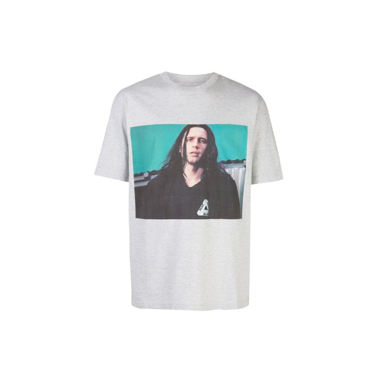 Palace Wise Up Print T-Shirt With Disaster Artist James Franco Graphic Men Tops Gray P17TS007T S
Palace Wise Up Print T-Shirt With Disaster Artist James Franco Graphic Men Tops Gray P17TS007T S