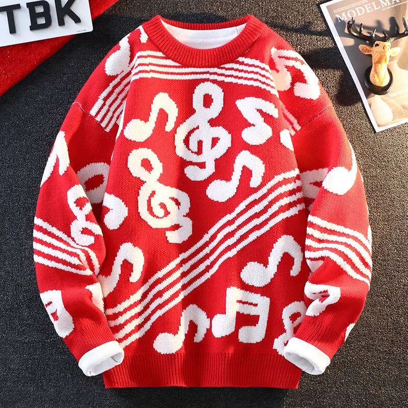 Горячая Распродажа Модный Музыкальный Свитер Вышитый Жаккардовый Свободный Удобный Трикотаж для Пары 4XL красный
Горячая Распродажа Модный Музыкальный Свитер Вышитый Жаккардовый Свободный Удобный Трикотаж для Пары 4XL красный