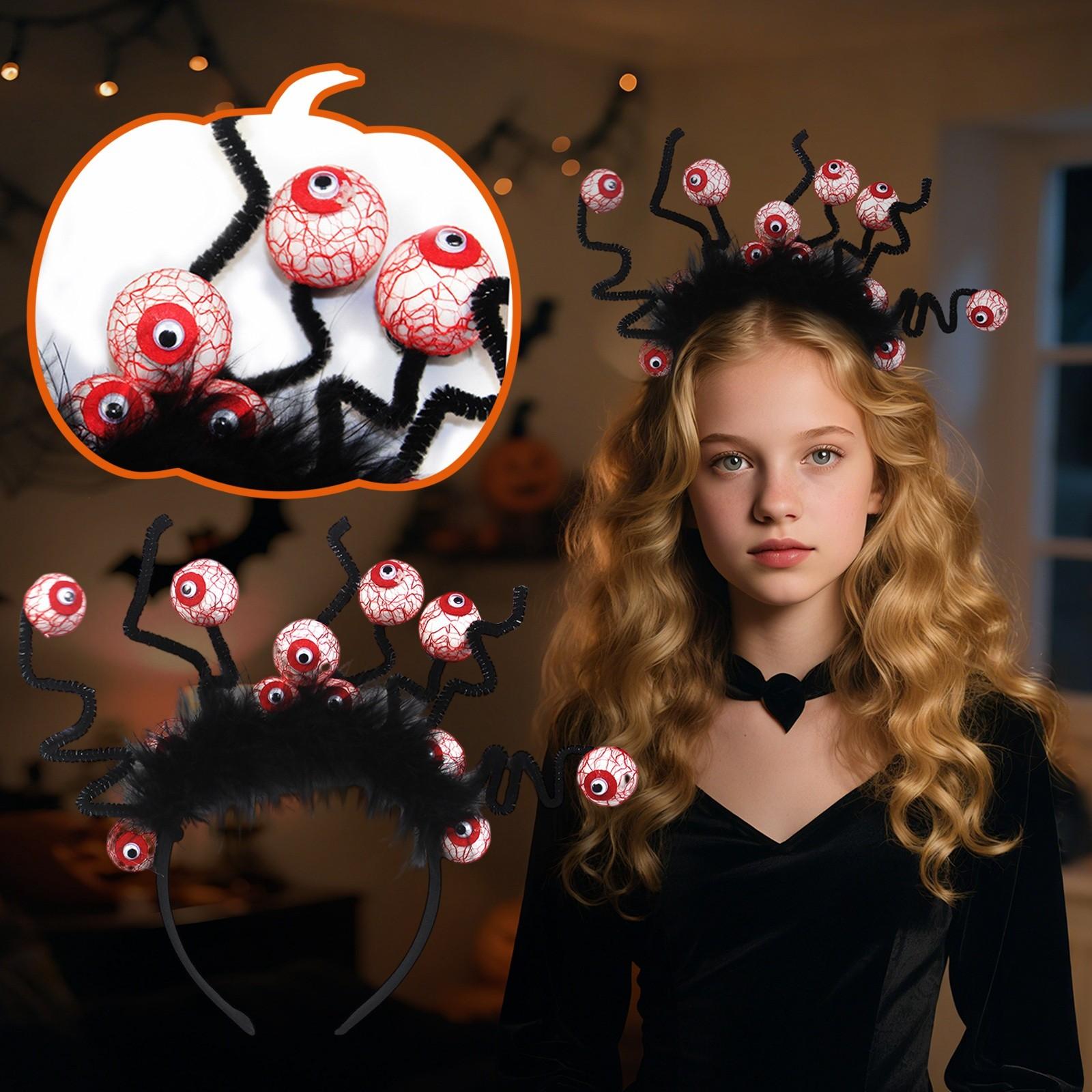 Украшения для ободка на Хэллоуин, Ободки для глаз, Ободки, Реквизит для вечеринки One Size чёрный
Украшения для ободка на Хэллоуин, Ободки для глаз, Ободки, Реквизит для вечеринки One Size чёрный