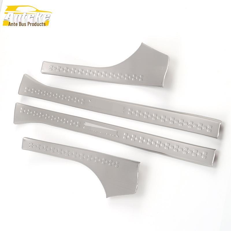 Накладки на пороги Sylphy Classic из нержавеющей стали: Декоративные наклейки от царапин
Накладки на пороги Sylphy Classic из нержавеющей стали: Декоративные наклейки от царапин