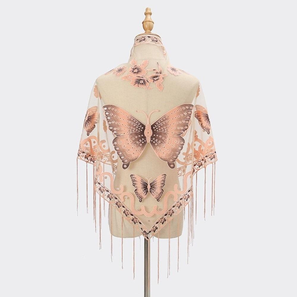 Polyester Lace Hollow Scarf Flower Mesh Scarves Luxury Tassel Triangle Shawl Bridal помаранчевий
Polyester Lace Hollow Scarf Flower Mesh Scarves Luxury Tassel Triangle Shawl Bridal помаранчевий