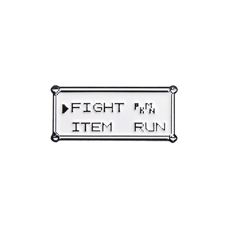 Cartoon English Alphabet Series Alloy Brooch Personalized FIGHTITEM RUN Exquisite Versatile Badge Clothing Bag Accessories
Cartoon English Alphabet Series Alloy Brooch Personalized FIGHTITEM RUN Exquisite Versatile Badge Clothing Bag Accessories