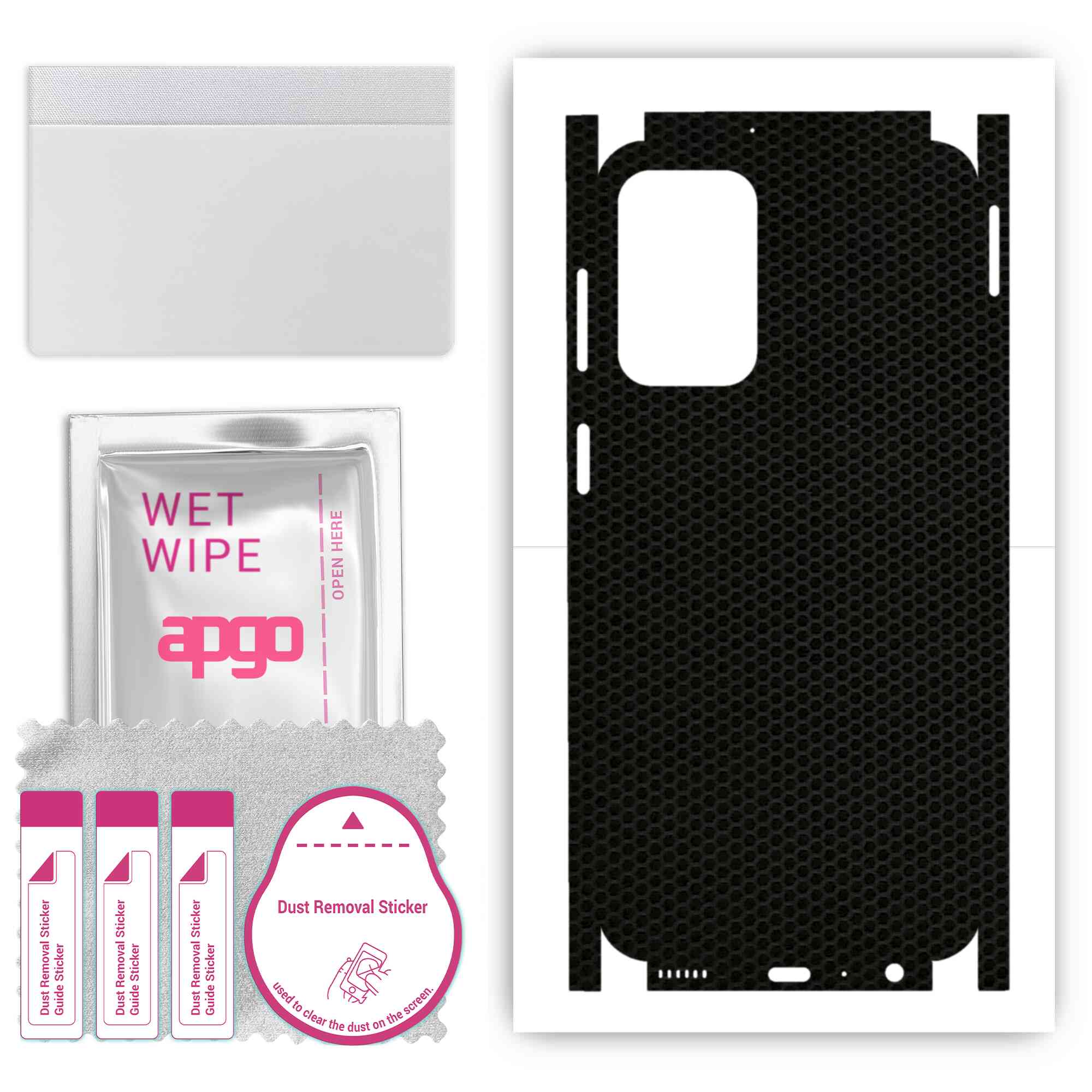 apgo Protective Skin Sticker for the back+sides compatible with Samsung Galaxy A23, Full Wrap Film, Foil, Vinyl - Pattern Matrix
apgo Protective Skin Sticker for the back+sides compatible with Samsung Galaxy A23, Full Wrap Film, Foil, Vinyl - Pattern Matrix