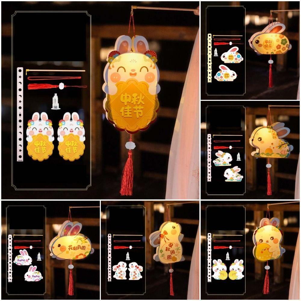 DIY Lanterns Material Light-Up Bunny Lantern Mid-Autumn Festival Rabbit Lantern Toddlers Child E
DIY Lanterns Material Light-Up Bunny Lantern Mid-Autumn Festival Rabbit Lantern Toddlers Child E