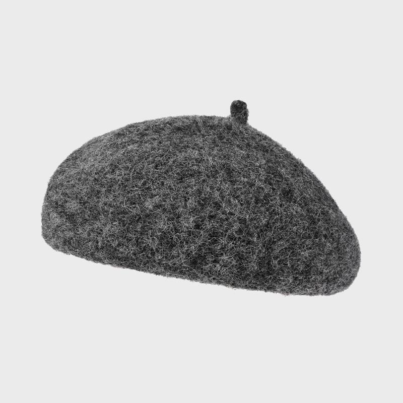 Кашетовый берет Женская осенне-зимняя теплая вязаная шапка Шапка художника серый
Кашетовый берет Женская осенне-зимняя теплая вязаная шапка Шапка художника серый