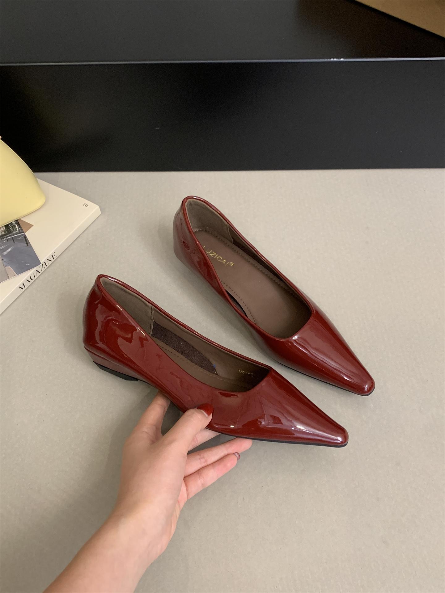 Модные балетки Классические женские слипоны Ручная работа Пенни-лоферы Осень 2025 Новые дизайнерские мюли Женские удобные мокасины Zapatos De Mujer 39 красный
Модные балетки Классические женские слипоны Ручная работа Пенни-лоферы Осень 2025 Новые дизайнерские мюли Женские удобные мокасины Zapatos De Mujer 39 красный