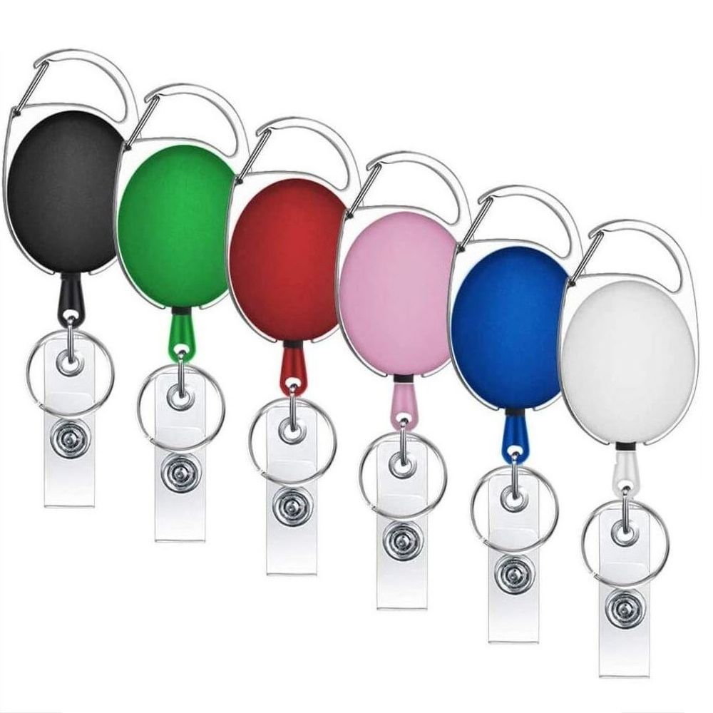 ID Card Lanyard Telescopic Name Tag Carabiner Keychain Easy Pull Buckle Card Holder Badge Reel Clip чорний
ID Card Lanyard Telescopic Name Tag Carabiner Keychain Easy Pull Buckle Card Holder Badge Reel Clip чорний