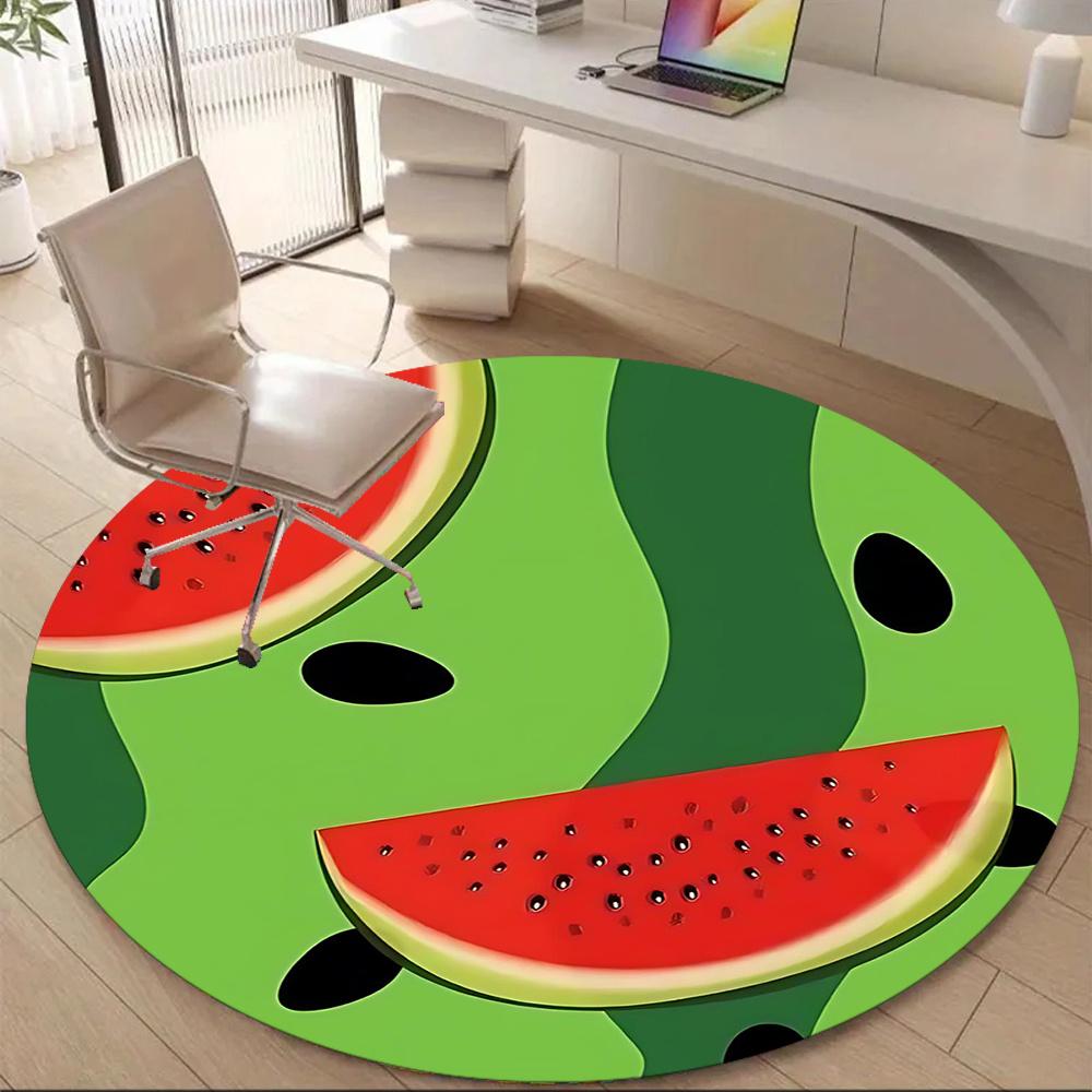 1PC Watermelon Slice Office Round Area Rug, Indoor Mat Suitable ForOffice, Under Office Chairs Bedroom Living Room Home Decor, Room Deco g025 80cm by 80cm
1PC Watermelon Slice Office Round Area Rug, Indoor Mat Suitable ForOffice, Under Office Chairs Bedroom Living Room Home Decor, Room Deco g025 80cm by 80cm