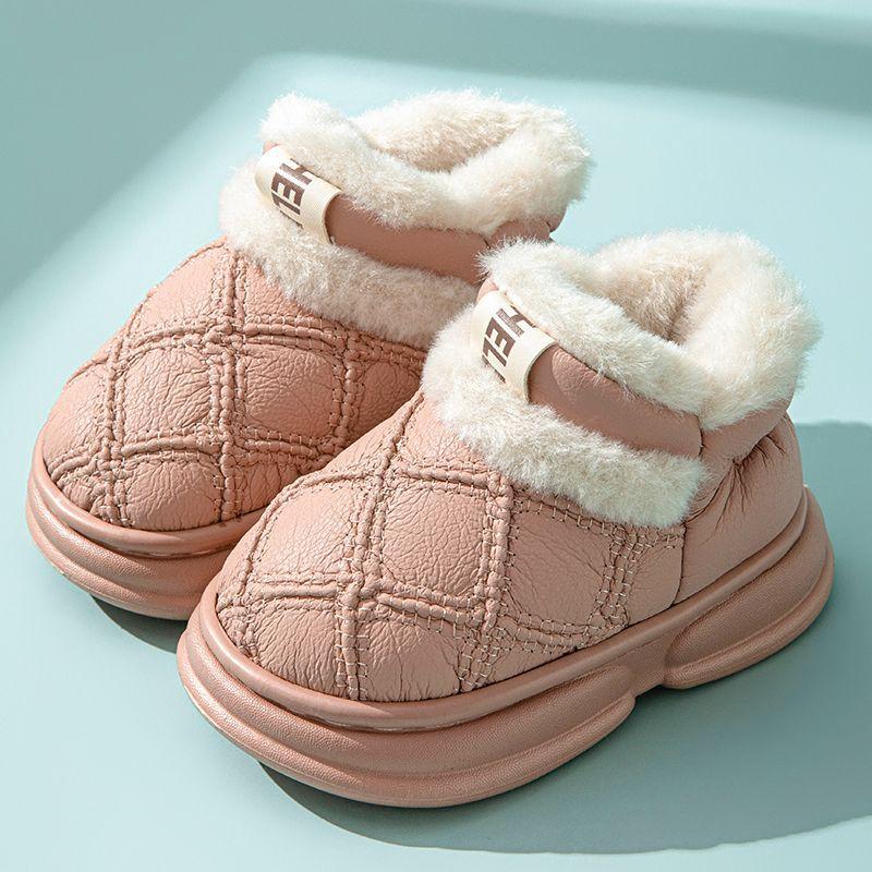 Детские туфли из хлопка с утолщенным бархатом маленького и среднего размера с кожаной поверхностью для мальчиков и девочек, с нескользящим высоким голенищем. 22-23 length 14.5cm розовый
Детские туфли из хлопка с утолщенным бархатом маленького и среднего размера с кожаной поверхностью для мальчиков и девочек, с нескользящим высоким голенищем. 22-23 length 14.5cm розовый