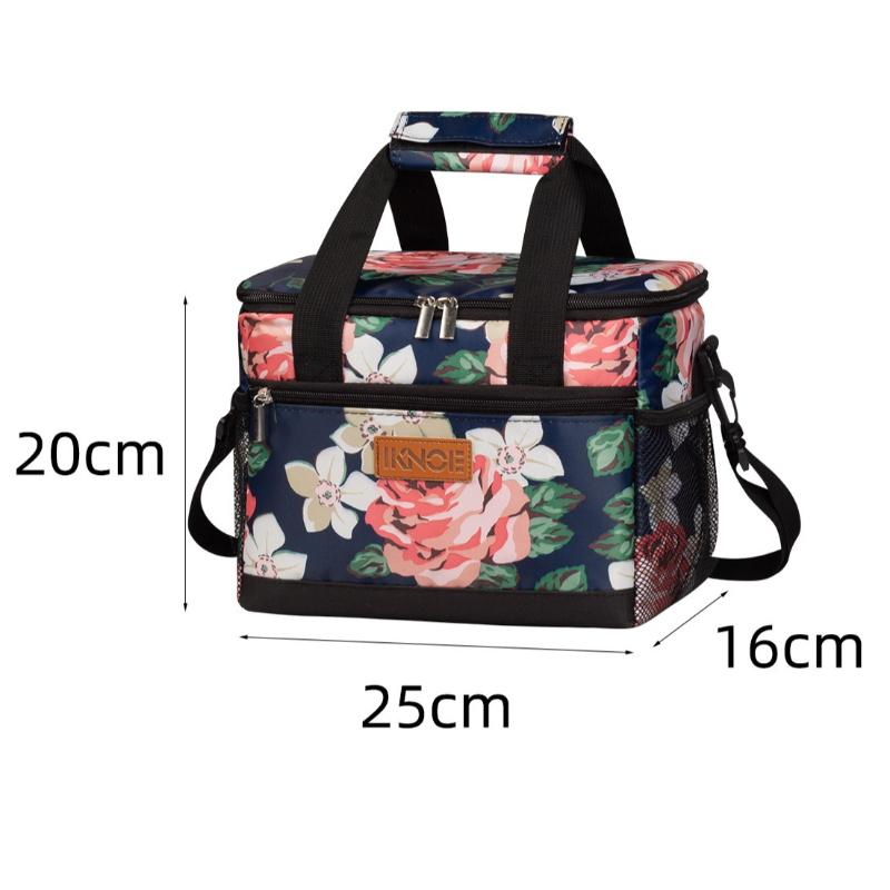 Insulated Lunch Box Bag Insulation Ice Pack Student Portable Dinner Picnic Food Hand-held with Storage Handbag 1Pcs Black квітковий
Insulated Lunch Box Bag Insulation Ice Pack Student Portable Dinner Picnic Food Hand-held with Storage Handbag 1Pcs Black квітковий