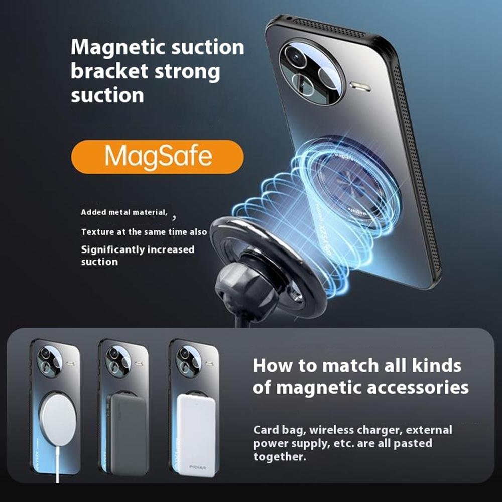 For Xiaomi Redmi K80 5G/Poco F7 Pro 5G Magnetic Case Rotating Kickstand PC+TPU Heat Dissipation Phone Cover with Lens Protection Silver
For Xiaomi Redmi K80 5G/Poco F7 Pro 5G Magnetic Case Rotating Kickstand PC+TPU Heat Dissipation Phone Cover with Lens Protection Silver