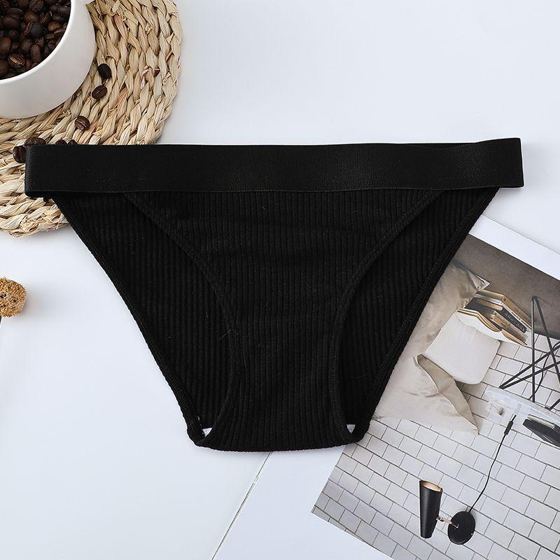 Нижнее белье с резьбой, женские сексуальные хлопковые студенческие трусы с большой заниженной талией M чёрный
Нижнее белье с резьбой, женские сексуальные хлопковые студенческие трусы с большой заниженной талией M чёрный