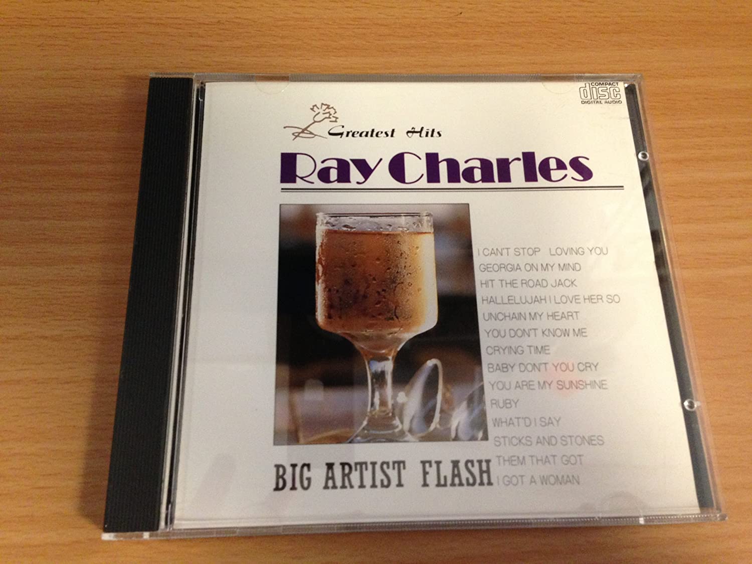CD AY CHARLES RAY CHARLES Greatest Hits BIG ARTIST FLASH 1989 ECD10018 Japan SoulFunk Used
CD AY CHARLES RAY CHARLES Greatest Hits BIG ARTIST FLASH 1989 ECD10018 Japan SoulFunk Used
