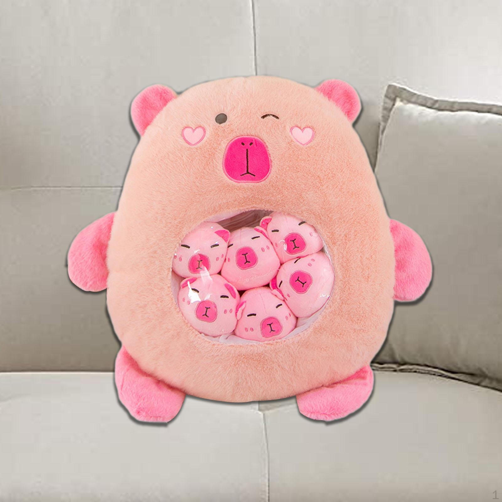 Капибара плюшевая игрушка мягкая игрушка мультяшный домашний декор кукла с маленьким розовый
Капибара плюшевая игрушка мягкая игрушка мультяшный домашний декор кукла с маленьким розовый