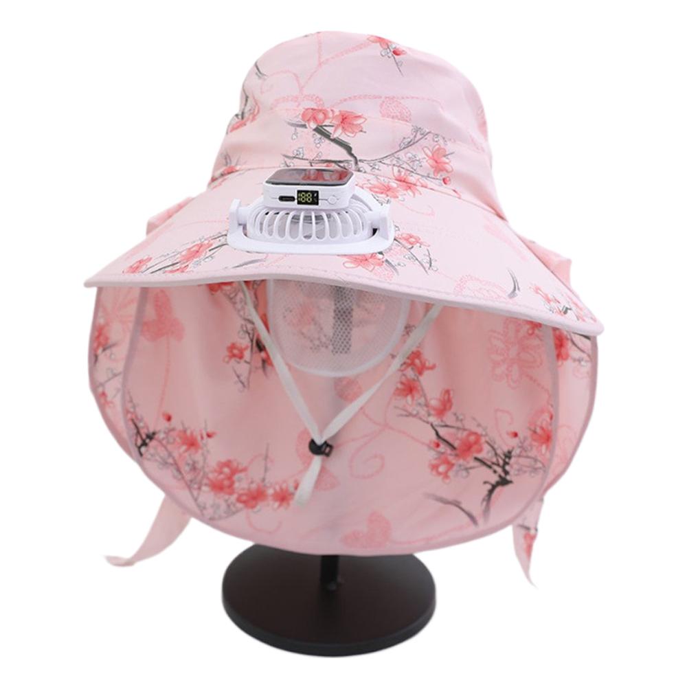 Solar Fan Hat Protection Hat Summer UV Protection Shade Tea Picking Cool Hat High Hiking Hat Rechargeable With LED Display
Solar Fan Hat Protection Hat Summer UV Protection Shade Tea Picking Cool Hat High Hiking Hat Rechargeable With LED Display