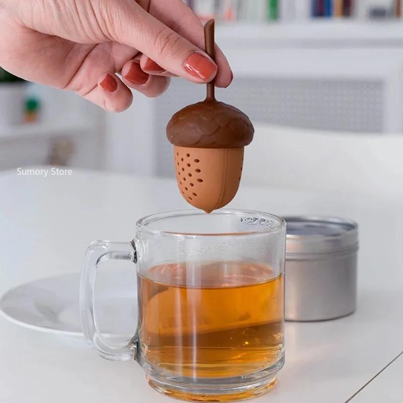 1Pcs Portable Silicone Herbal Filter Acorn Shape Tea Tools Tea Bag Strainer Tea Infuser Gadgets Teaware Kitchen Accessories темные хаки
1Pcs Portable Silicone Herbal Filter Acorn Shape Tea Tools Tea Bag Strainer Tea Infuser Gadgets Teaware Kitchen Accessories темные хаки