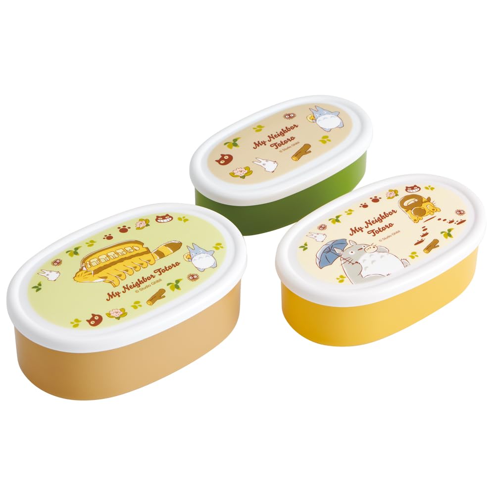 Skater Lunch Box Seal Container Storage Container Made in Japan Medium Small Set of 3 Antibacterial Ghibli Totoro Nekobus Boys Girls SRS3SAG (Large
Skater Lunch Box Seal Container Storage Container Made in Japan Medium Small Set of 3 Antibacterial Ghibli Totoro Nekobus Boys Girls SRS3SAG (Large
