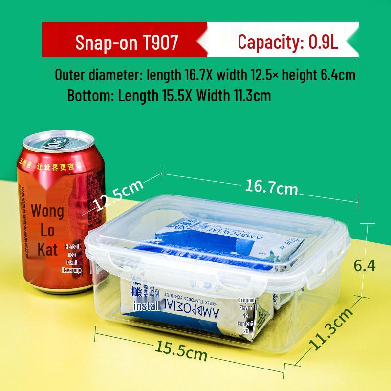 0.9L Four-Buckle Plastic Lunchbox, Ejiao Brown Sugar Food Container, PP5 Fresh-Keeping Box
0.9L Four-Buckle Plastic Lunchbox, Ejiao Brown Sugar Food Container, PP5 Fresh-Keeping Box