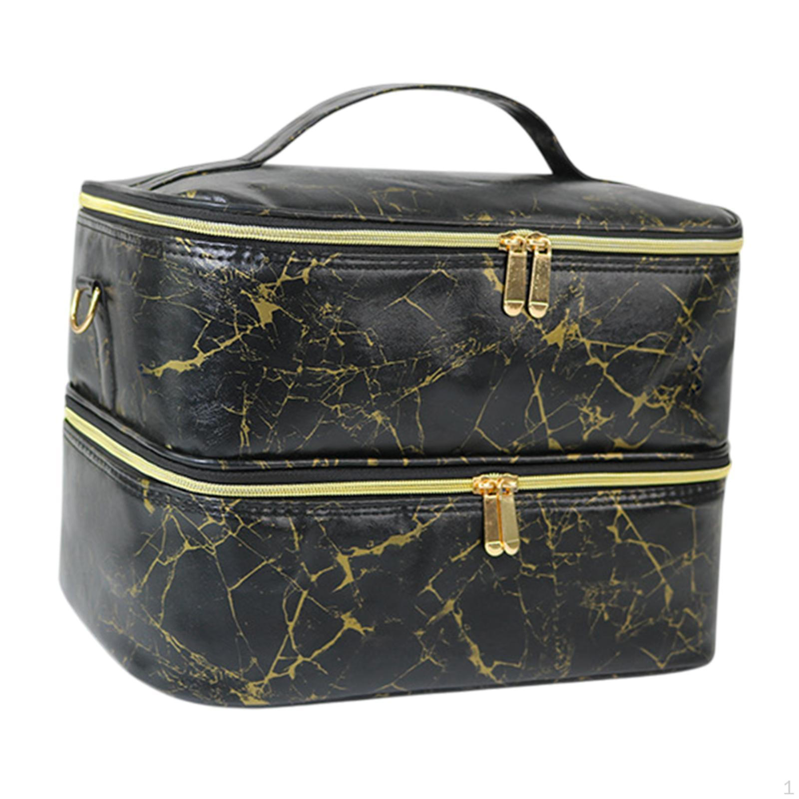 Чехол-органайзер для лака для ногтей с прочной ручкой, двухслойные принадлежности black gold
Чехол-органайзер для лака для ногтей с прочной ручкой, двухслойные принадлежности black gold