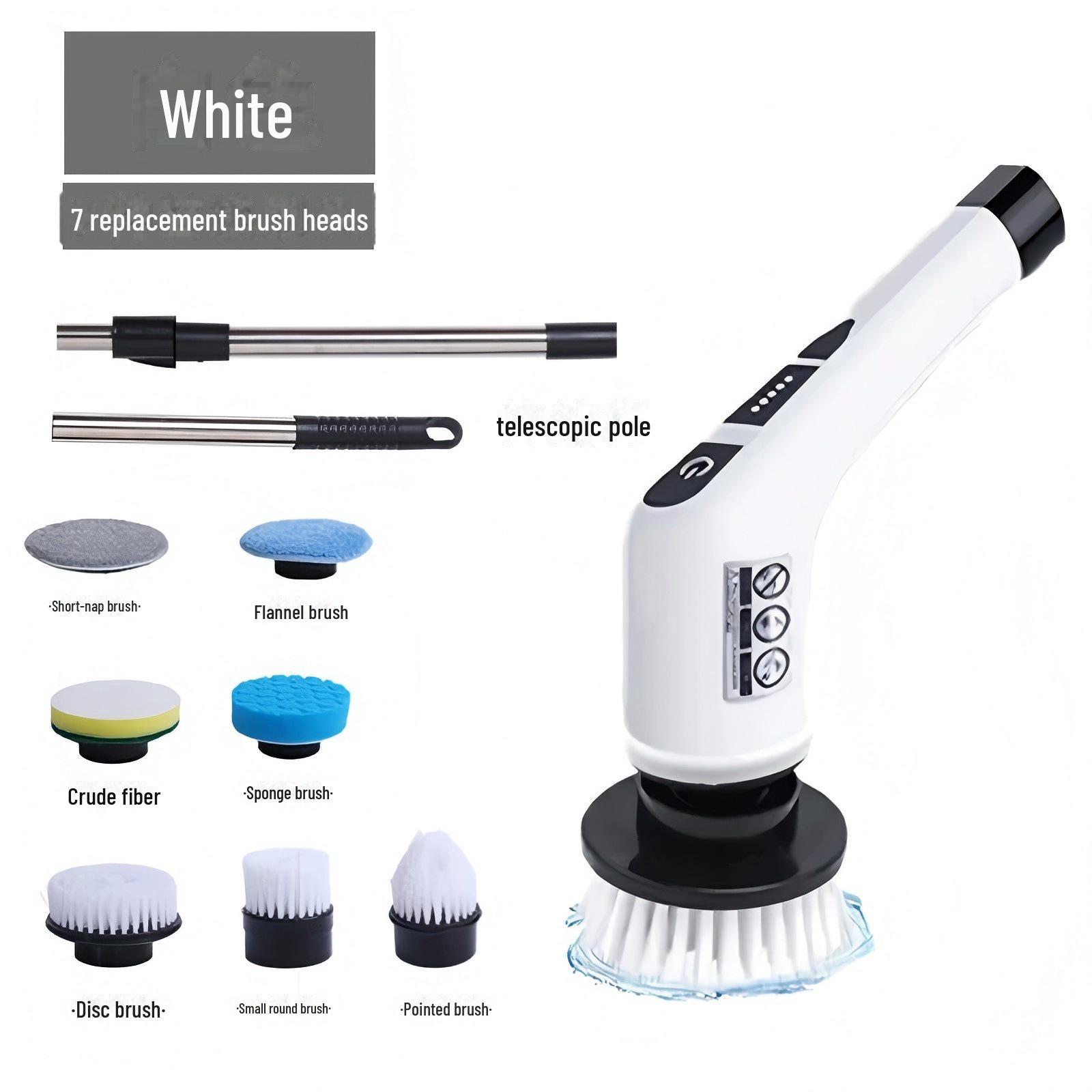 Беспроводная многофункциональная электрическая швабра и щетка для уборки
Беспроводная многофункциональная электрическая швабра и щетка для уборки