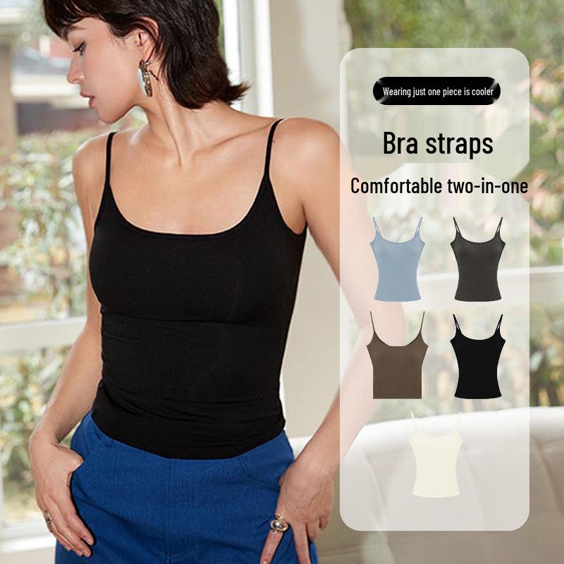 Meiya Bi Sexy Open-Back Camisole with Chest Pads - European and American Style Women s Vest One Size (40-70 kg)
Meiya Bi Sexy Open-Back Camisole with Chest Pads - European and American Style Women s Vest One Size (40-70 kg)