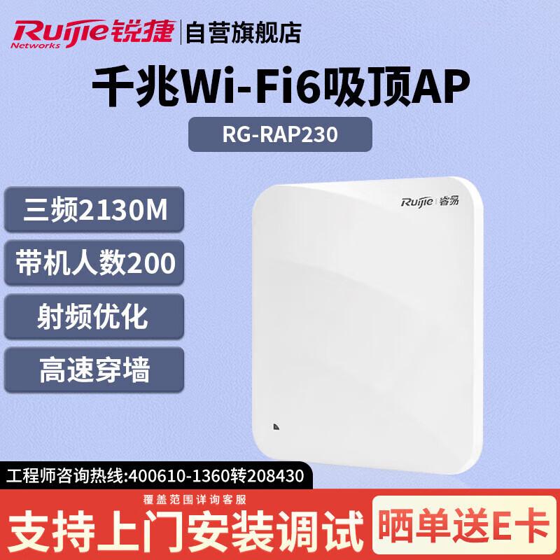 Ruijie RG-RAP230 High-Density Ceiling AP
Ruijie RG-RAP230 High-Density Ceiling AP
