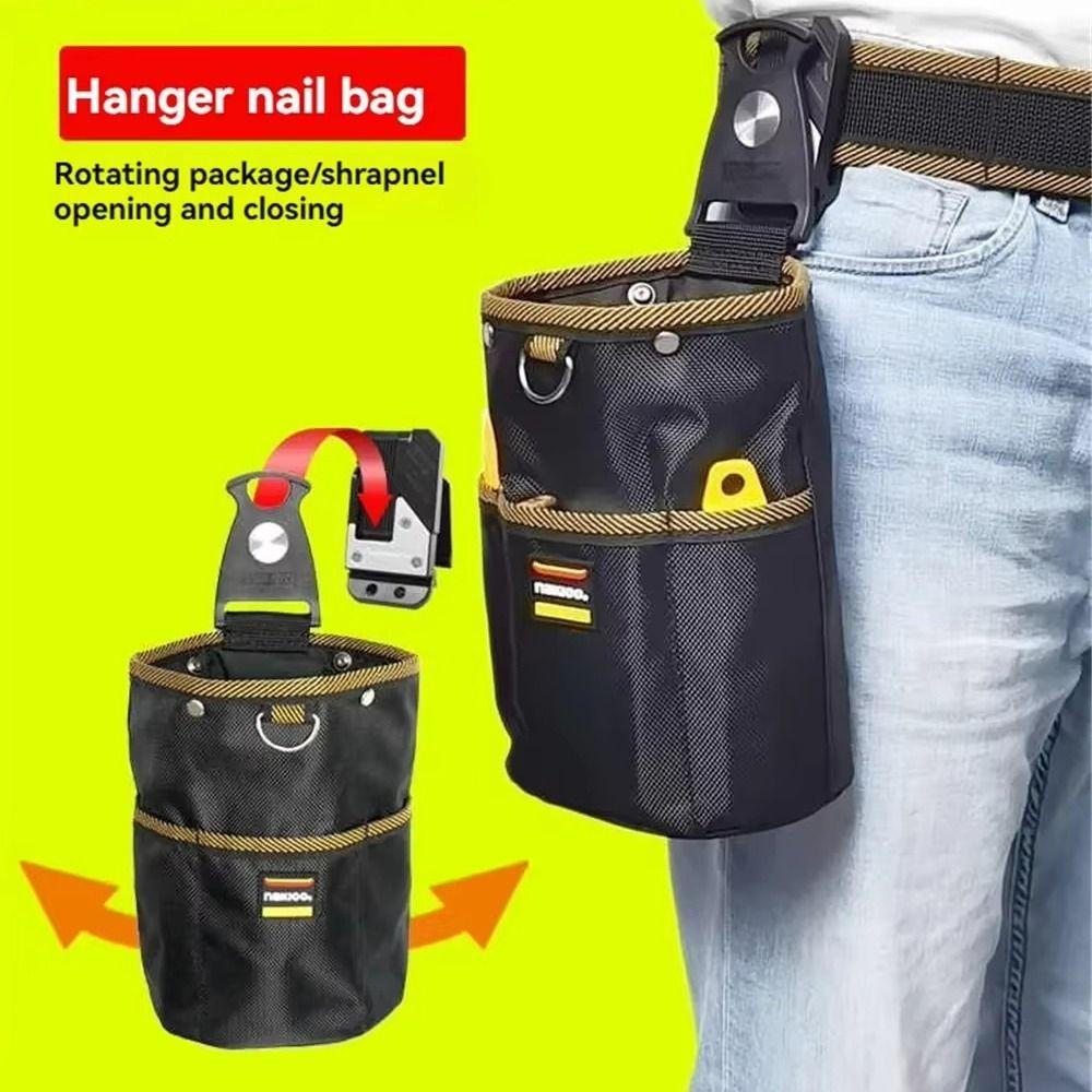 with Buckle Electrician Waist Bag Quick-hanging Tool Pouch Multifunctional Toolkit Pouch Small
with Buckle Electrician Waist Bag Quick-hanging Tool Pouch Multifunctional Toolkit Pouch Small