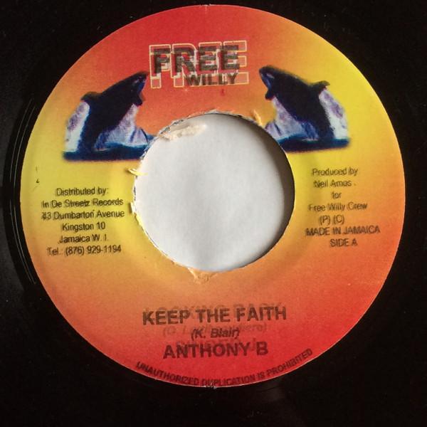 7inch Record ANTHONY B / ZUMJAY - Keep The Faith / Father God The Big NONE Free Willy Jamaica Reggae, Ska & Dub Used
7inch Record ANTHONY B / ZUMJAY - Keep The Faith / Father God The Big NONE Free Willy Jamaica Reggae, Ska & Dub Used