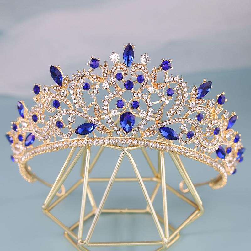 Европейские и американские свадебные головные уборы Барочная корона Стразы Корона принцессы Аксессуар для волос Свадебный стиль Платье Повязка на голову и другие аксессуары
Европейские и американские свадебные головные уборы Барочная корона Стразы Корона принцессы Аксессуар для волос Свадебный стиль Платье Повязка на голову и другие аксессуары