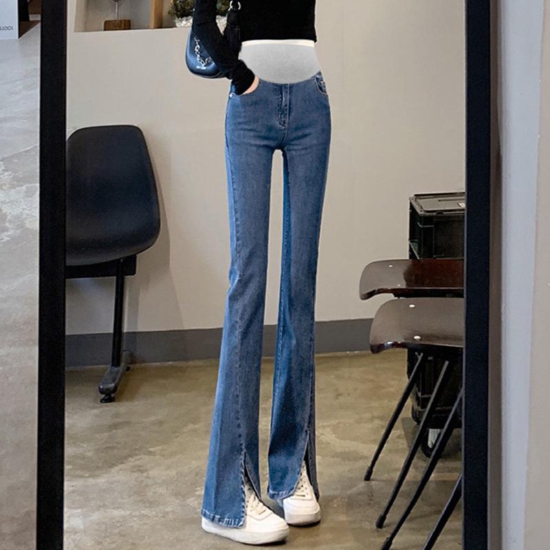 High-Waisted Maternity Flare Jeans for Spring/Autumn – Slimming Retro Style Denim Pants M джинсовий синього кольору
High-Waisted Maternity Flare Jeans for Spring/Autumn – Slimming Retro Style Denim Pants M джинсовий синього кольору
